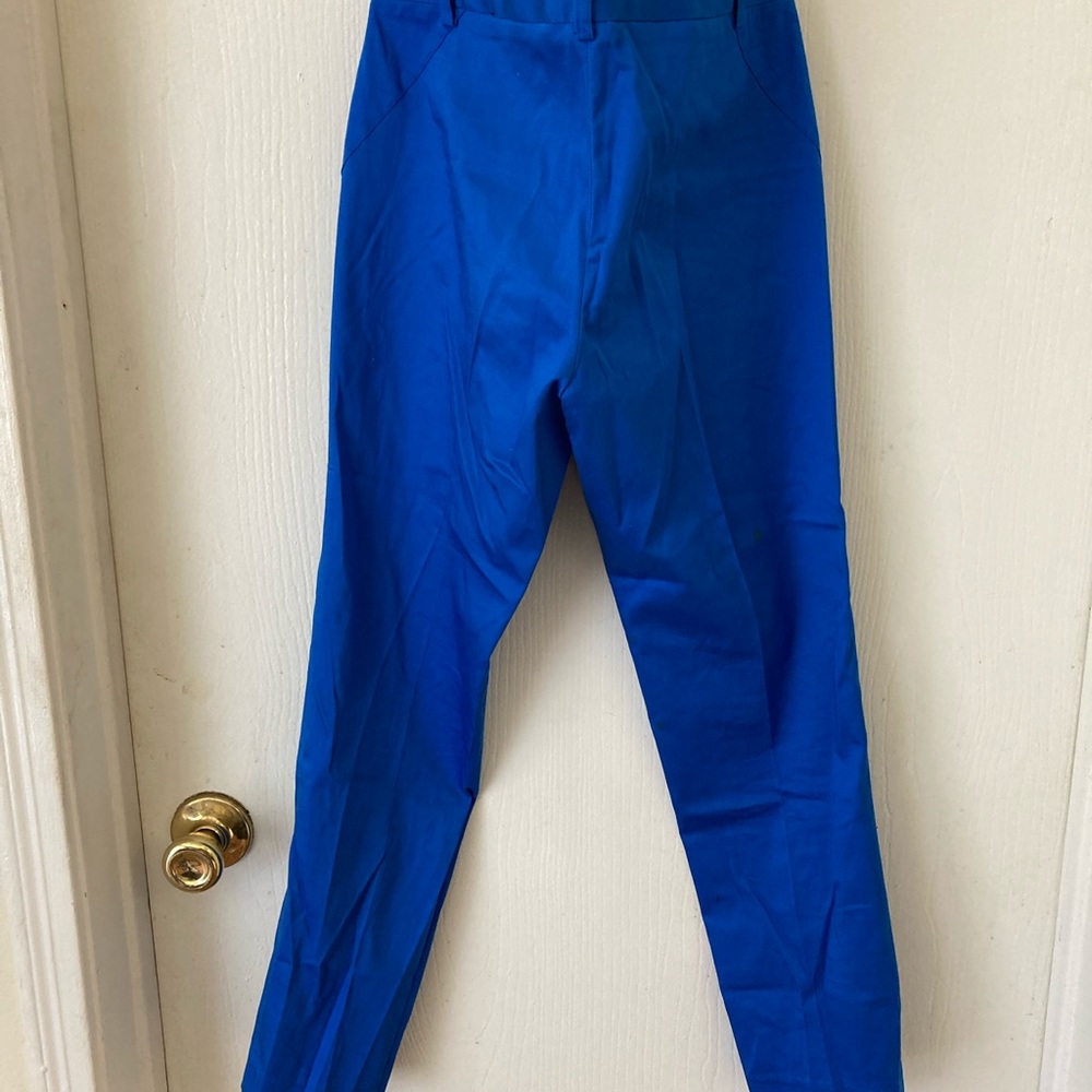 Amanda + Chelsea Tapered Blue Pants - Picture 5 of 5